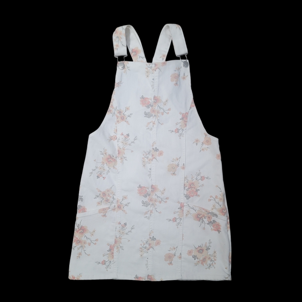 Jumper Floral Apron Dress